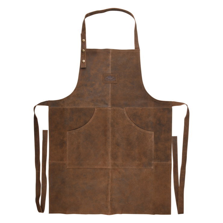 esschert design Lederen BBQ schort