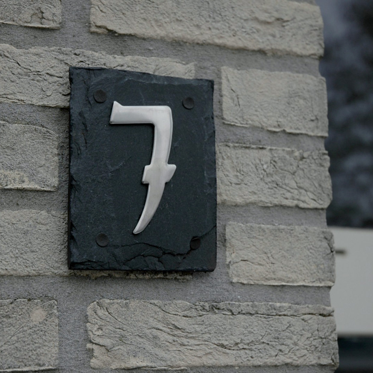 Esschert Design Leisteenplaat 1 Huisnummer