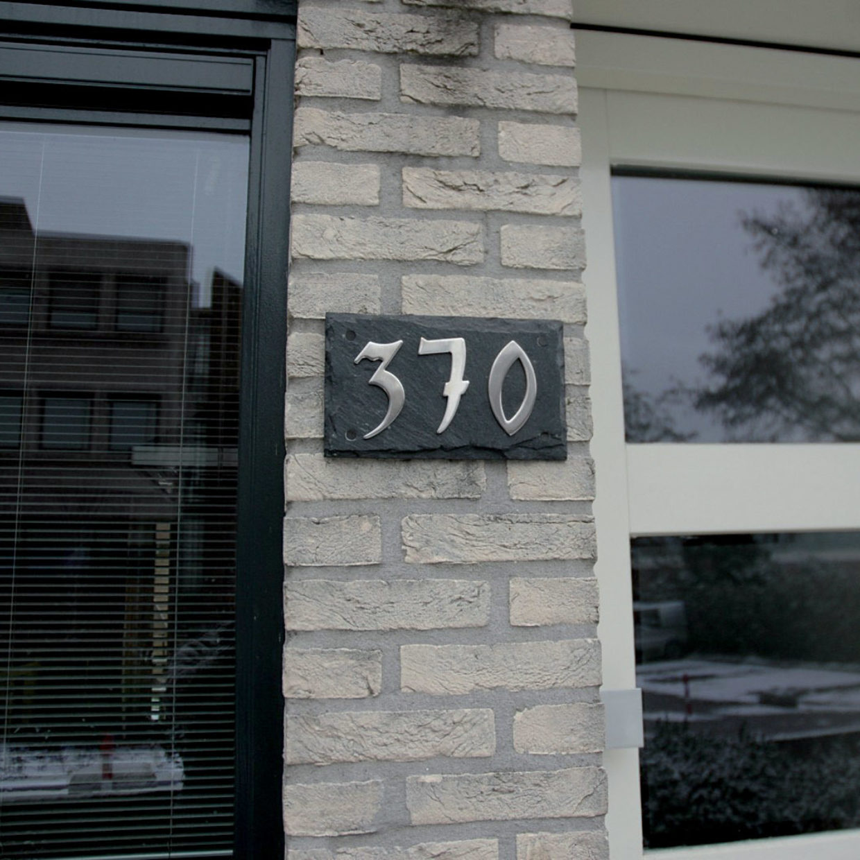 Esschert Design Leisteenplaat 3 Huisnummers