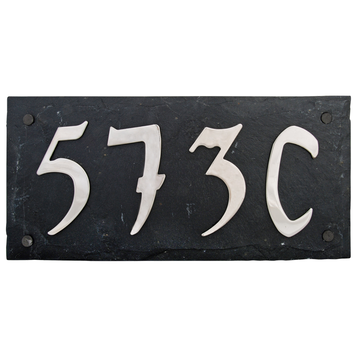 Esschert Design Leisteenplaat 4 Huisnummers