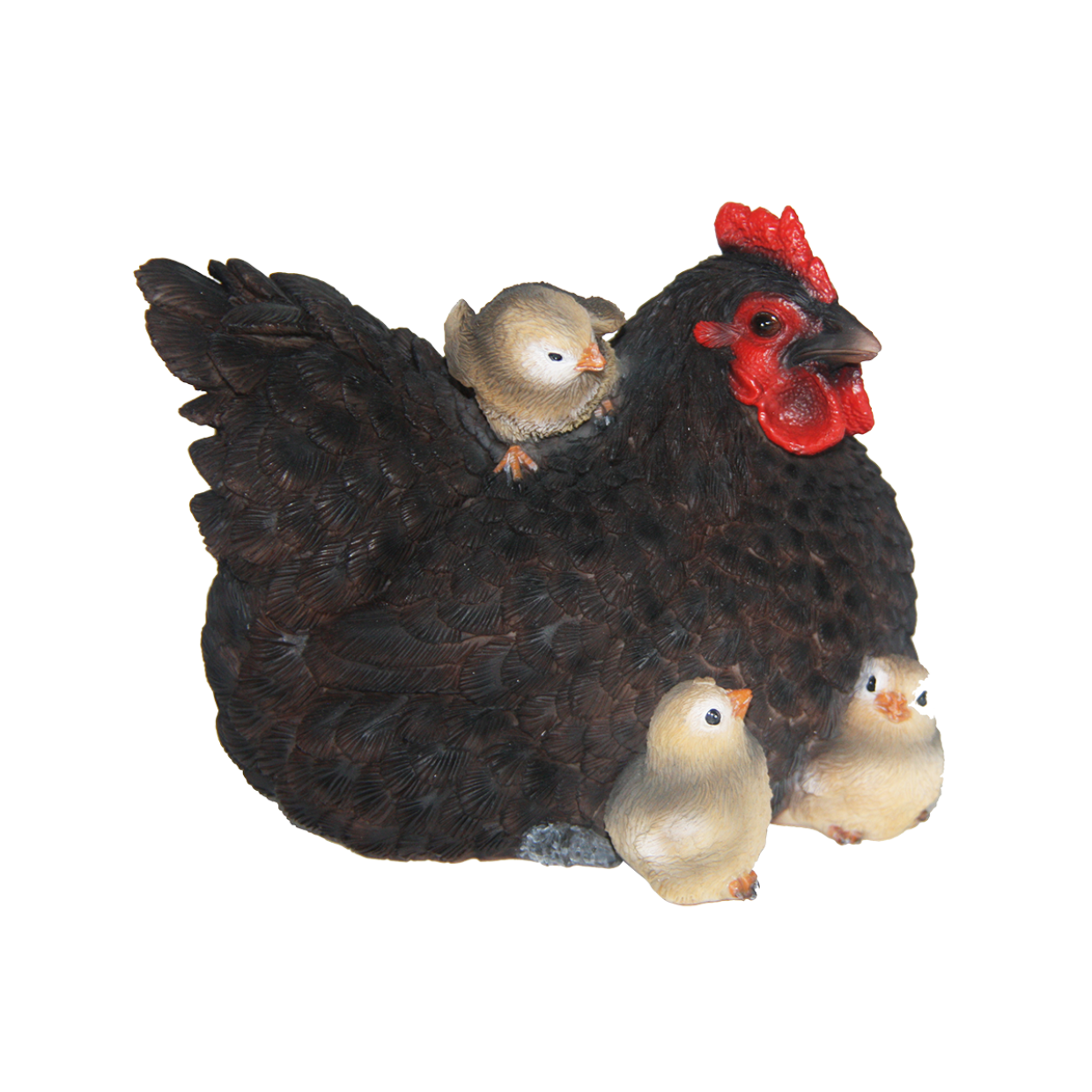 Esschert Design Liggende Kip Met Kuikens