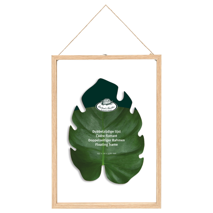 esschert design Lijst voorzien van dubbel glas XL