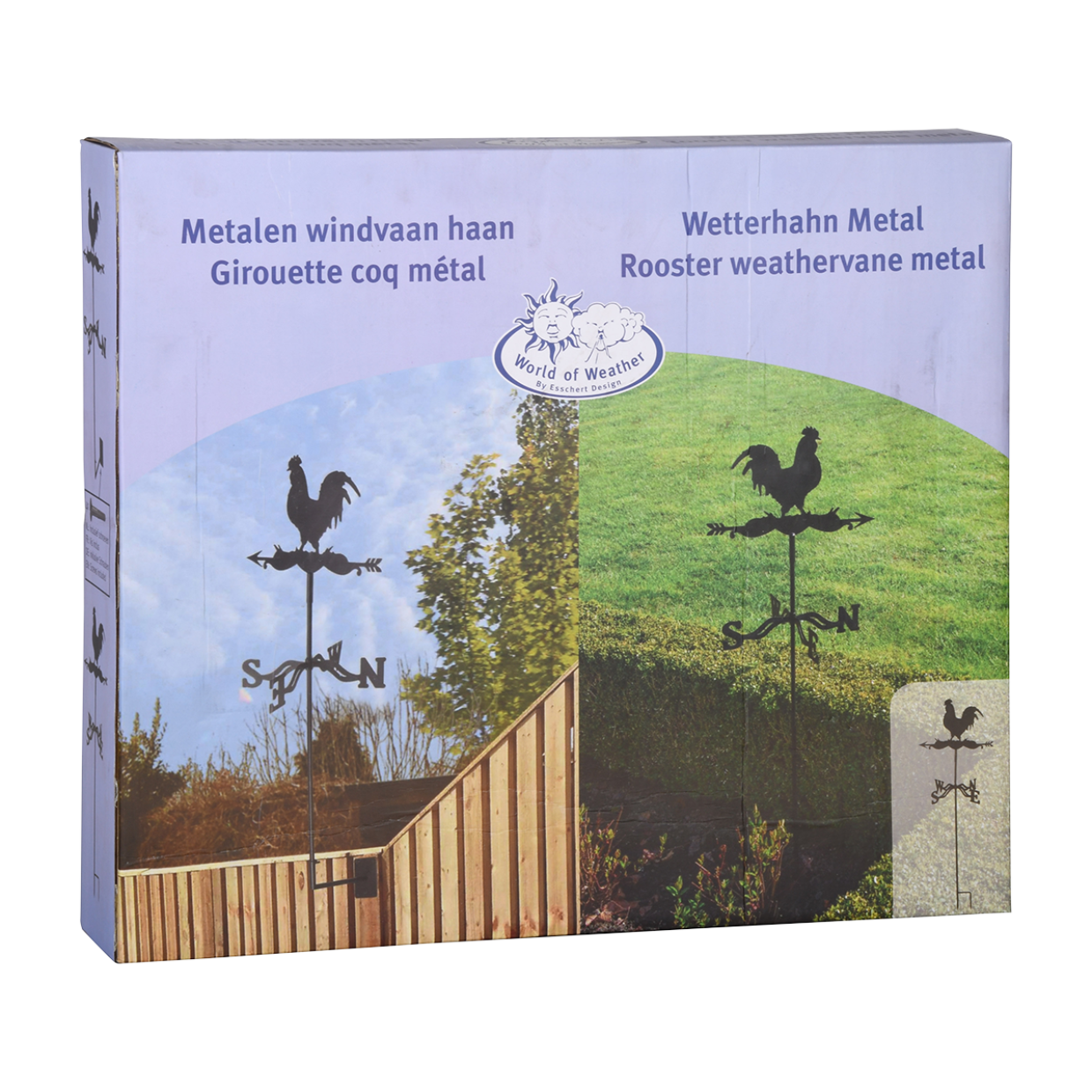 Esschert Design Metalen Windvaan Haan