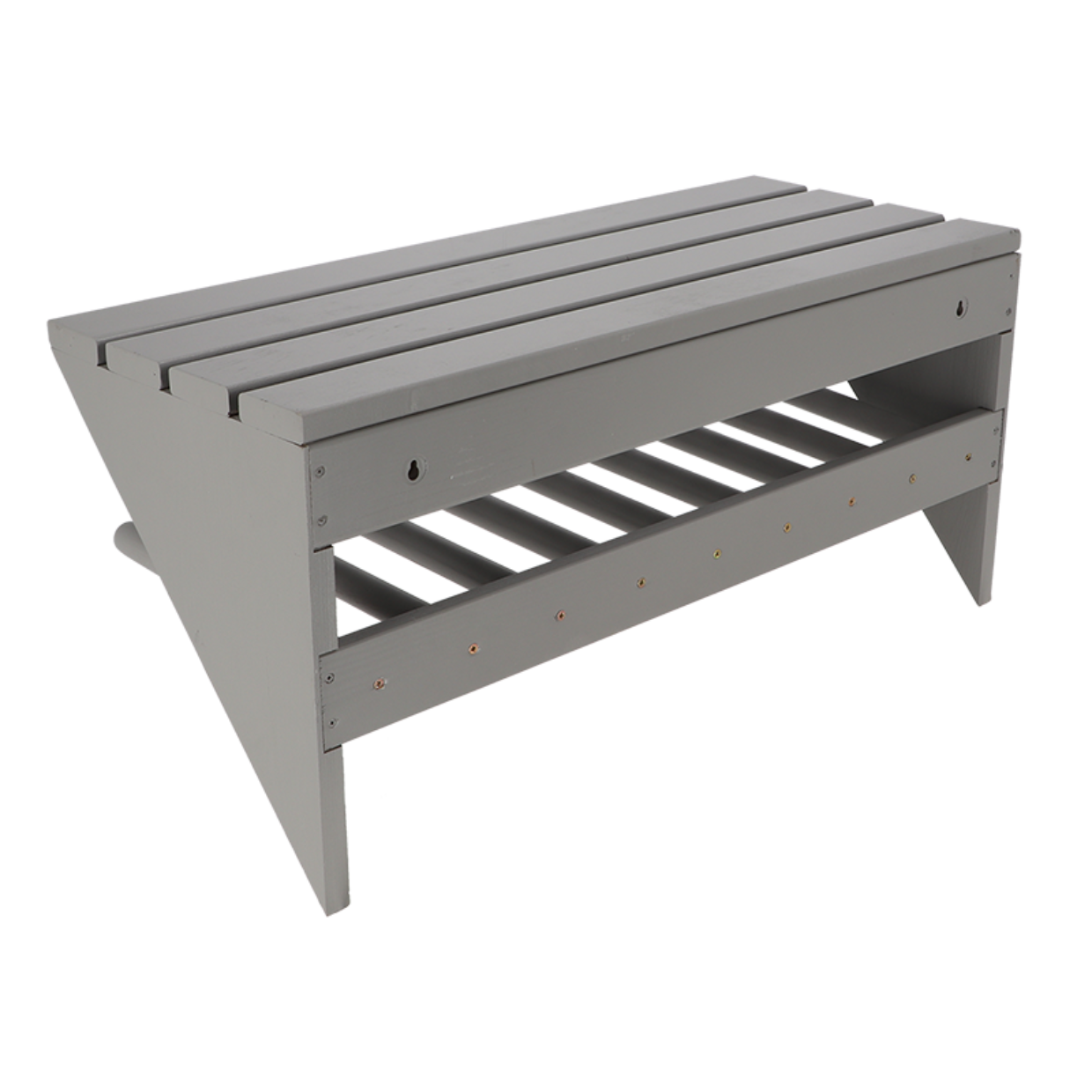 Esschert Design Muurlaarzenrek Grijs