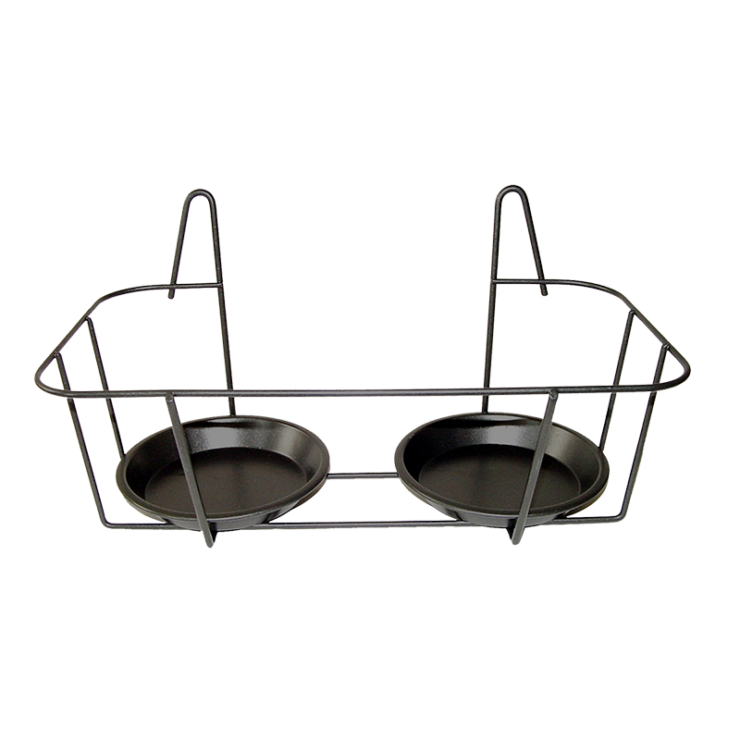 Esschert Design Muurpothanger Voor 2 Bloempotten