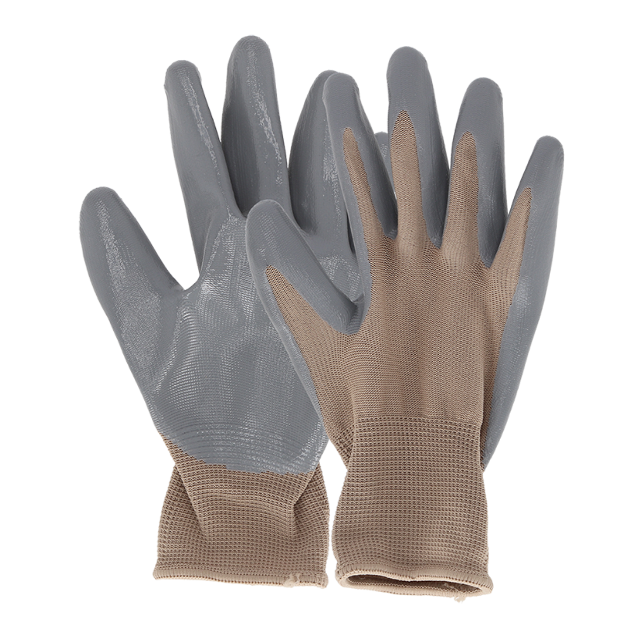 Esschert Design Nitril PES Handschoenen 3 Pak M