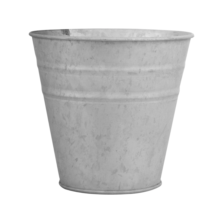 esschert design Oud zink bloempot 9 cm