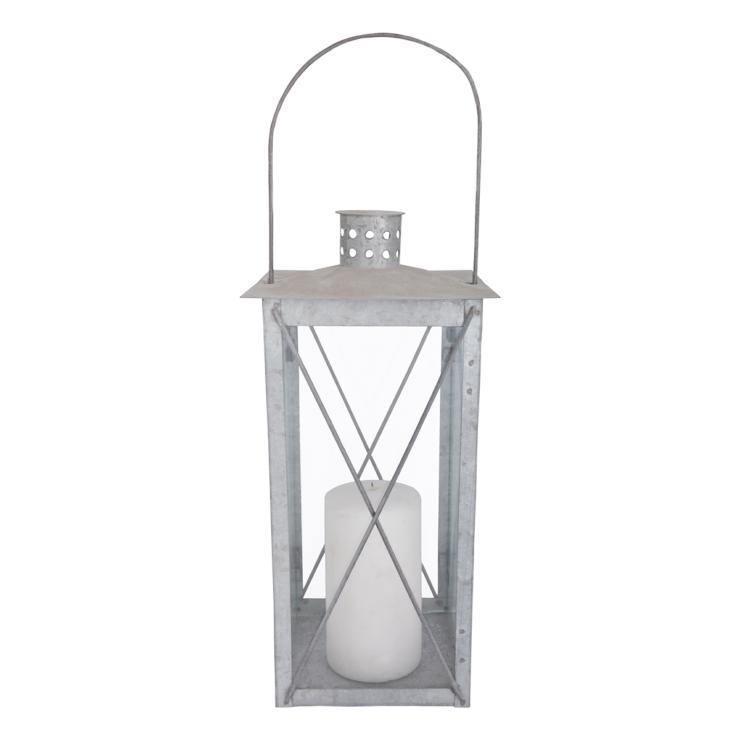 Esschert Design Oud Zink Lantaarn M