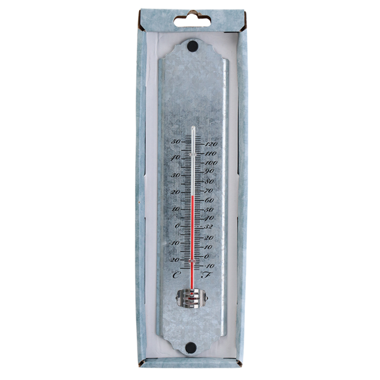 Esschert Design Oud Zink Thermometer S