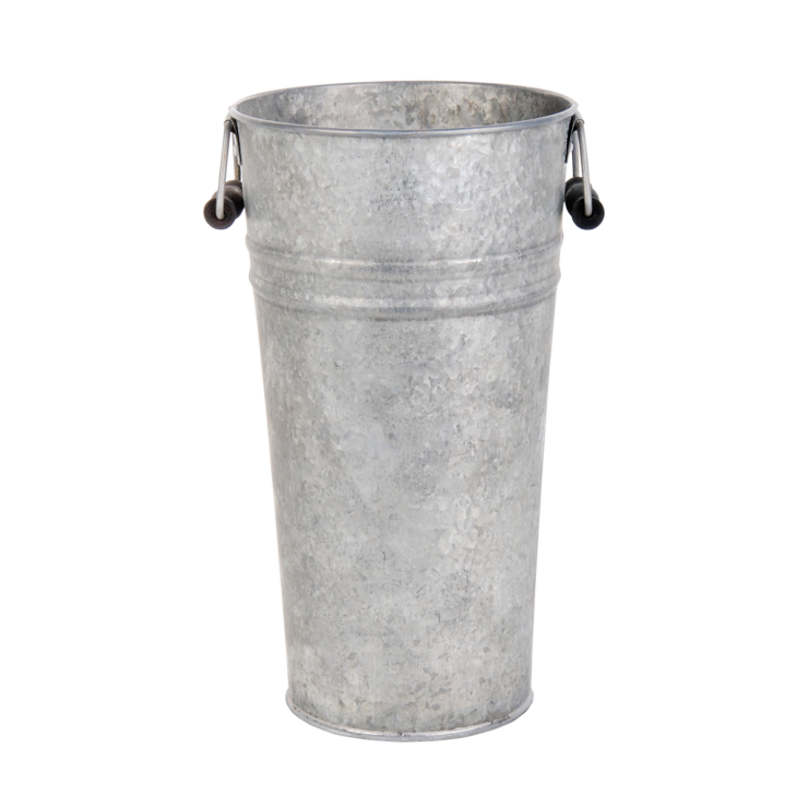 esschert design Oud zink vaas L