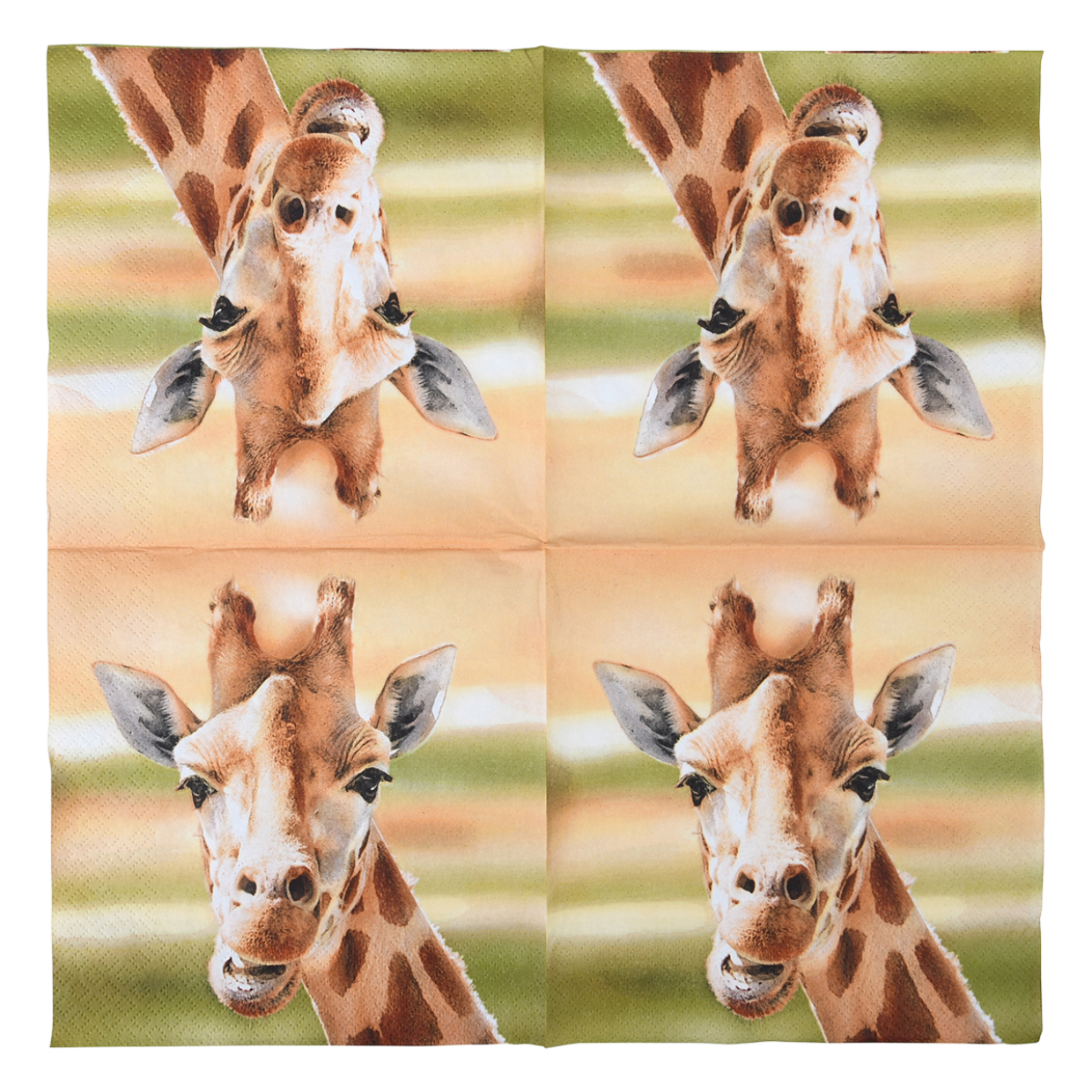 Esschert Design Papieren Servetten Giraf 33x33cm