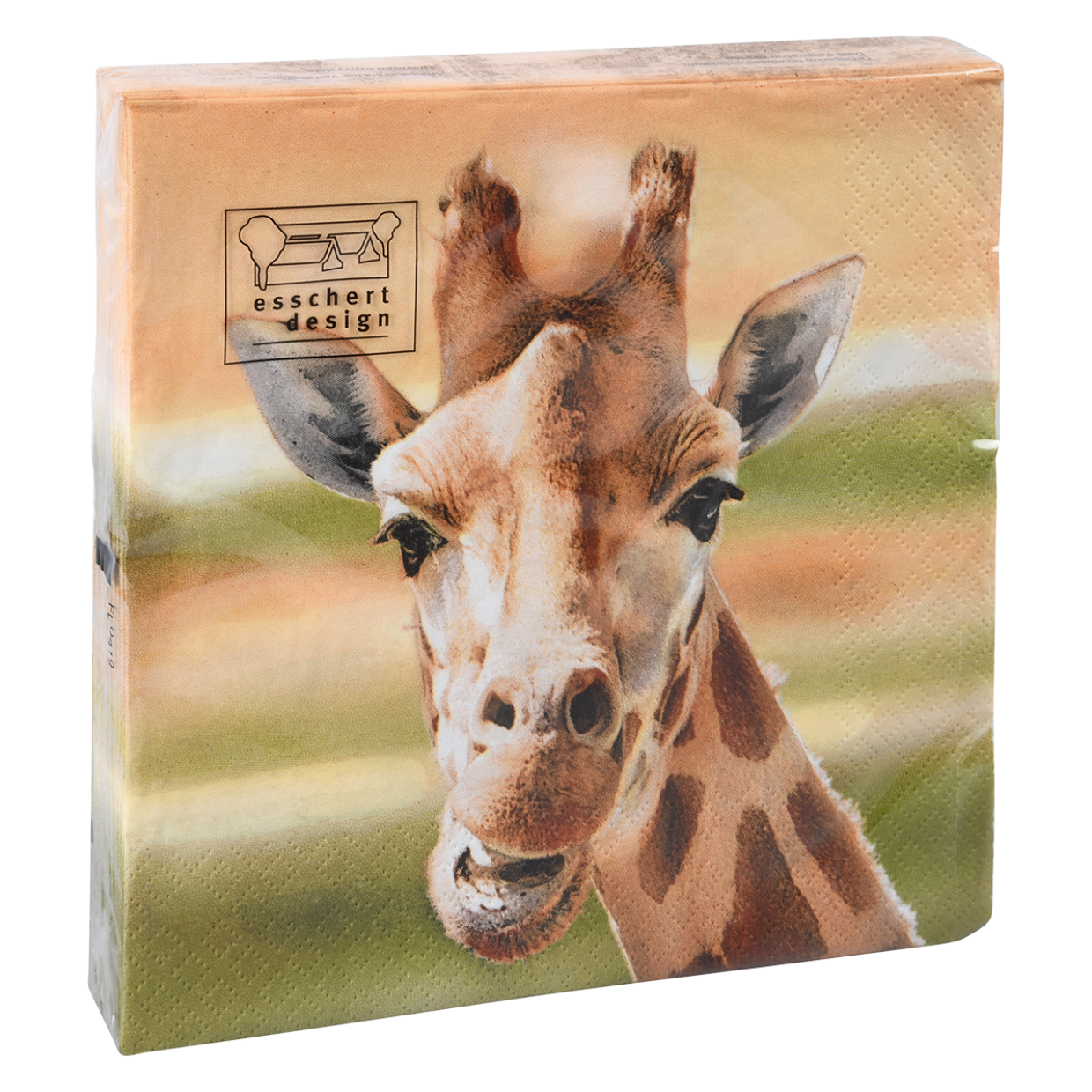 Esschert Design Papieren Servetten Giraf 33x33cm