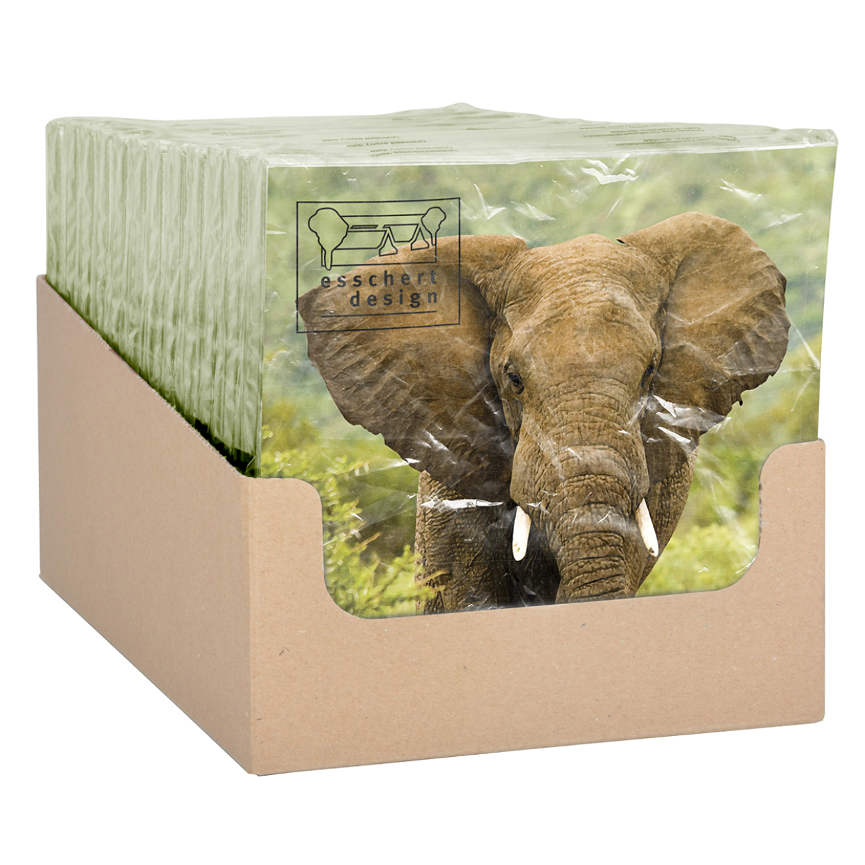 Esschert Design Papieren Servetten Olifant 33x33cm
