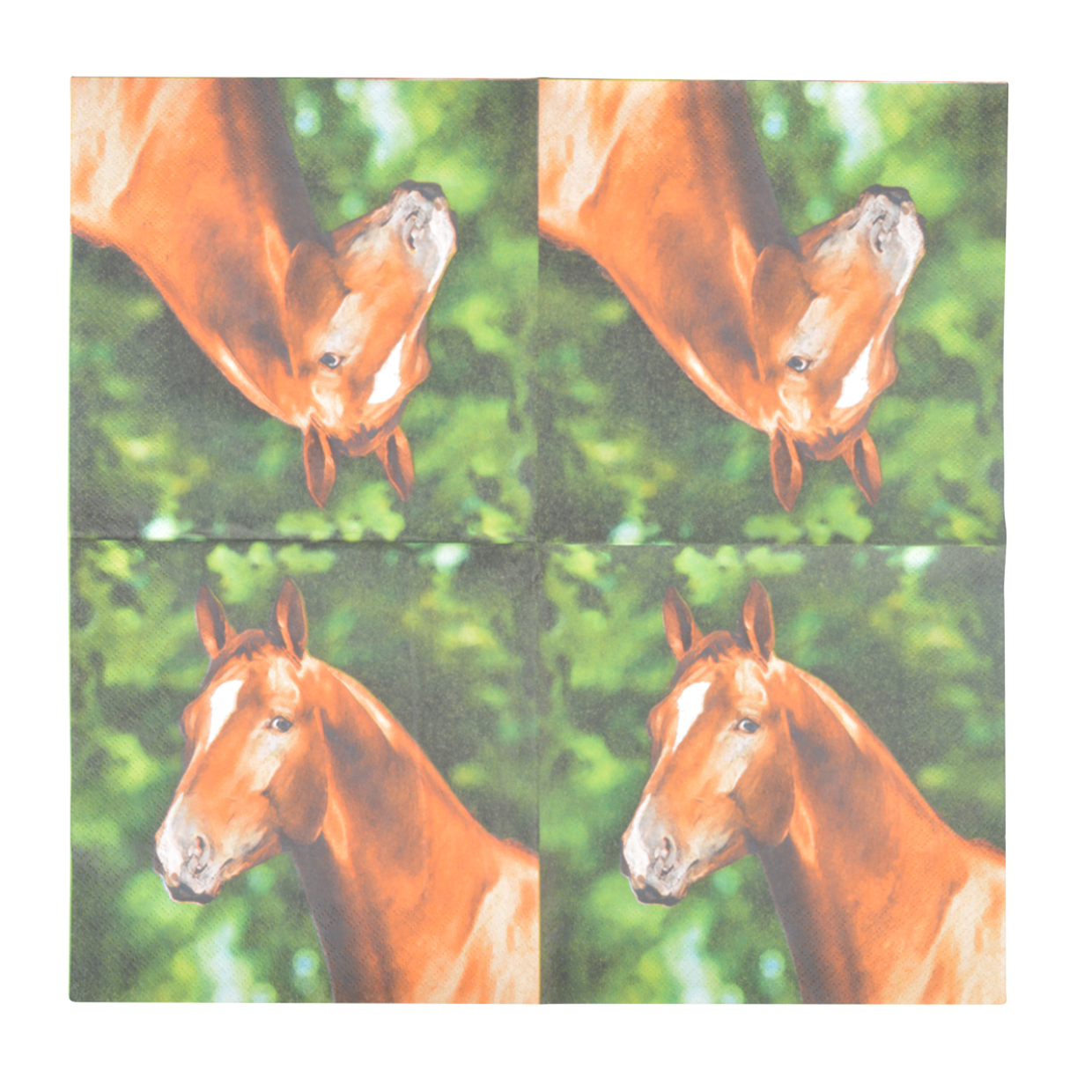 Esschert Design Papieren Servetten Paard 33x33cm