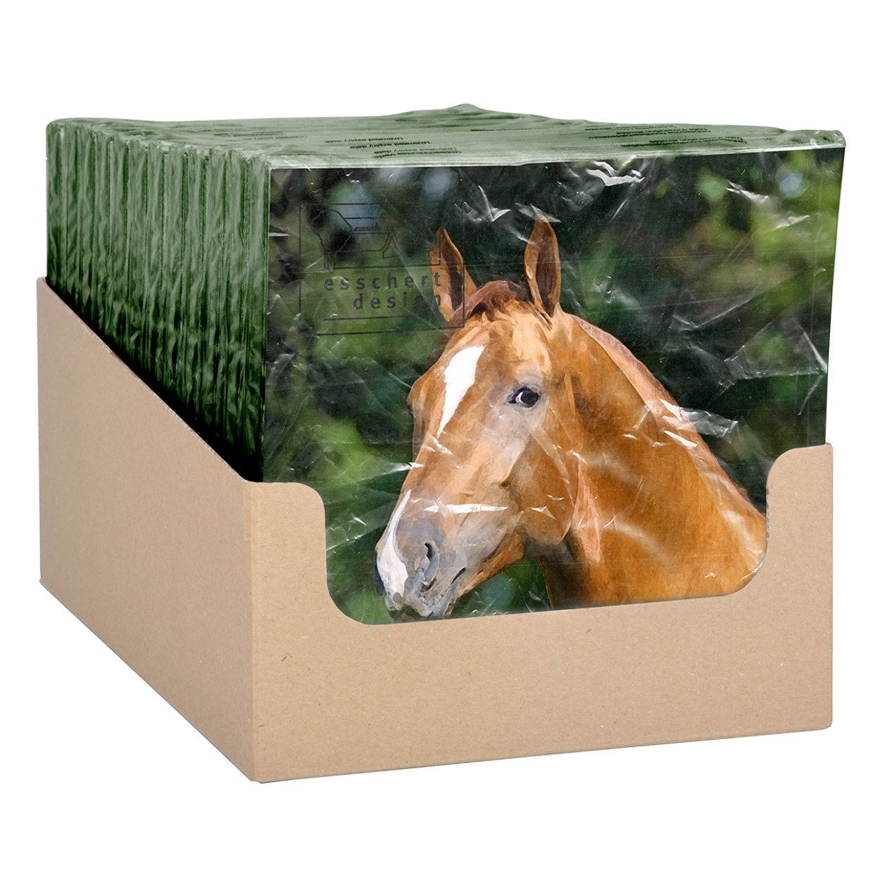 Esschert Design Papieren Servetten Paard 33x33cm