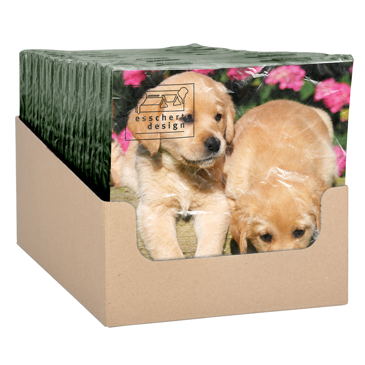 Esschert Design Papieren Servetten Puppy's 33x33cm