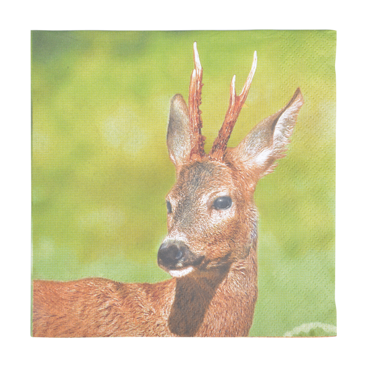 esschert design Papieren servetten ree 33x33cm