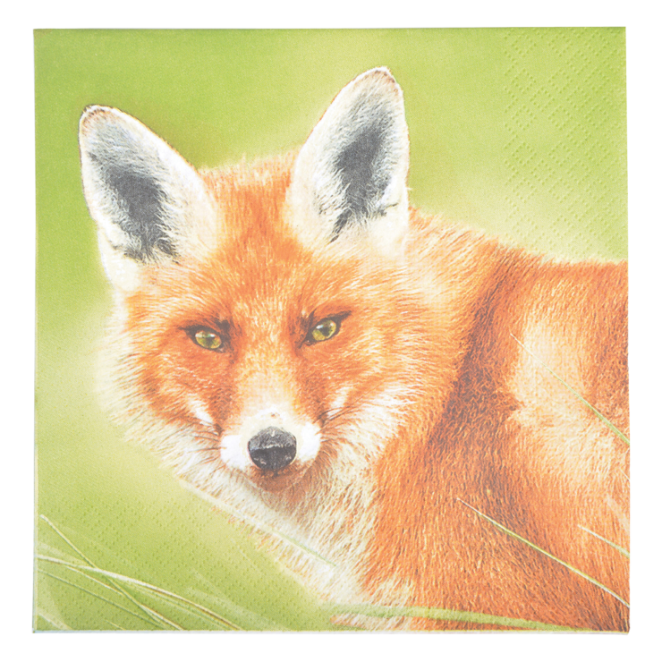 esschert design Papieren servetten vos 33x33cm