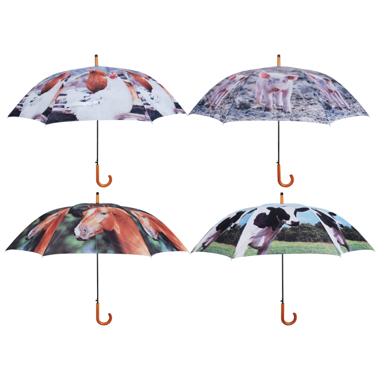 esschert design Paraplu boerderijdieren