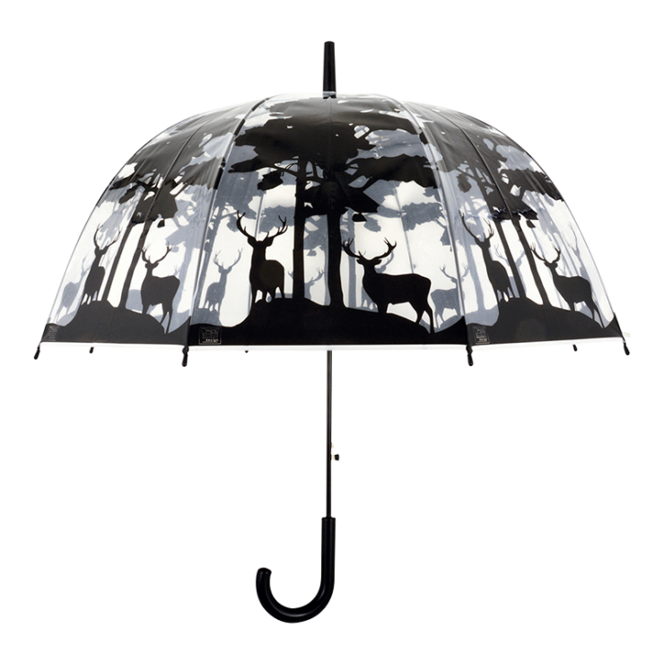 esschert design Paraplu transparant bos