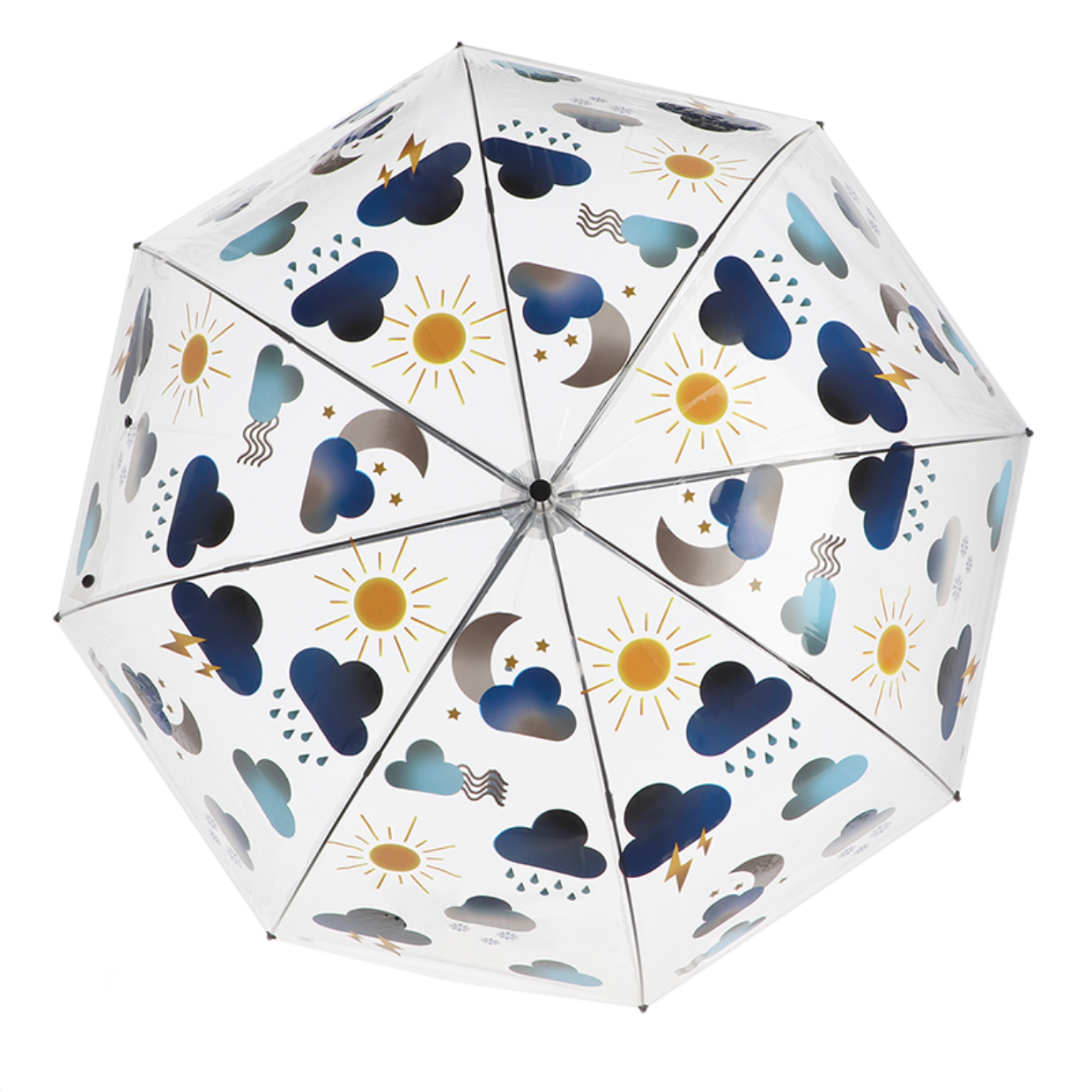 Esschert Design Paraplu Transparant Weer