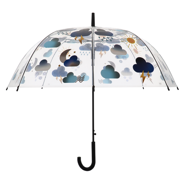 esschert design Paraplu transparant weer
