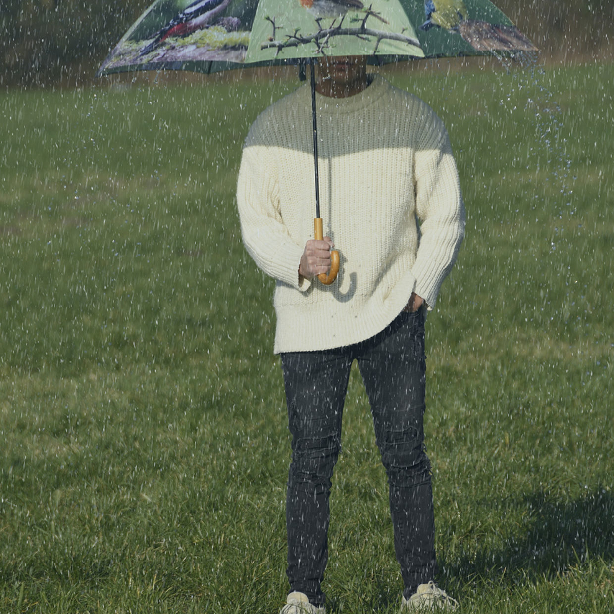 Esschert Design Paraplu Vogels