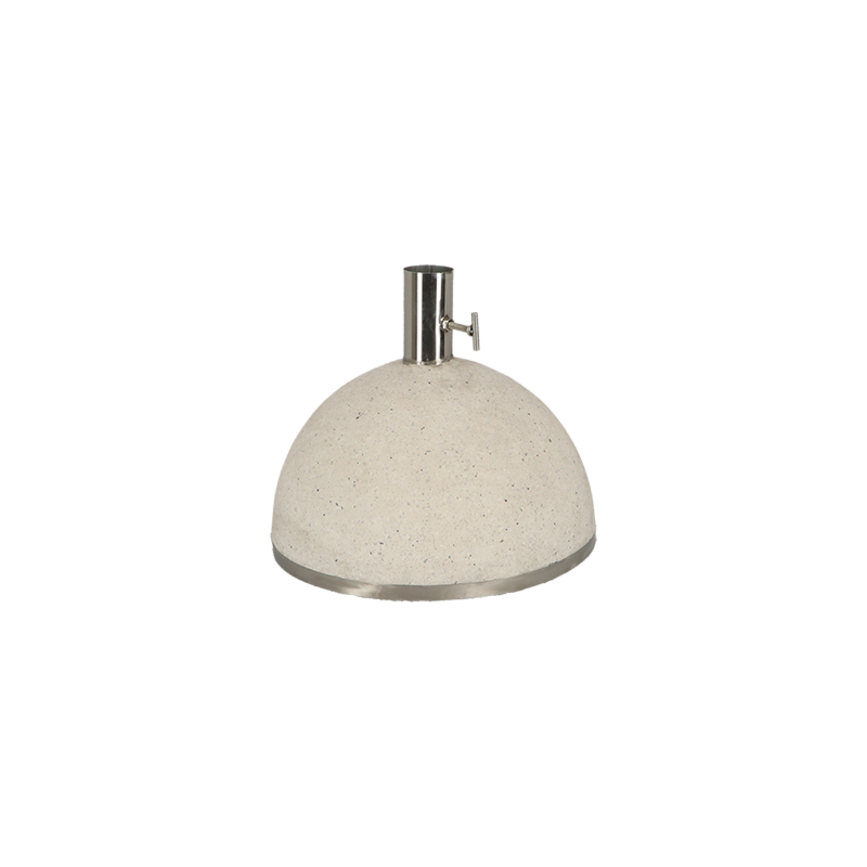 Esschert Design Parasolvoet Granito Wit M