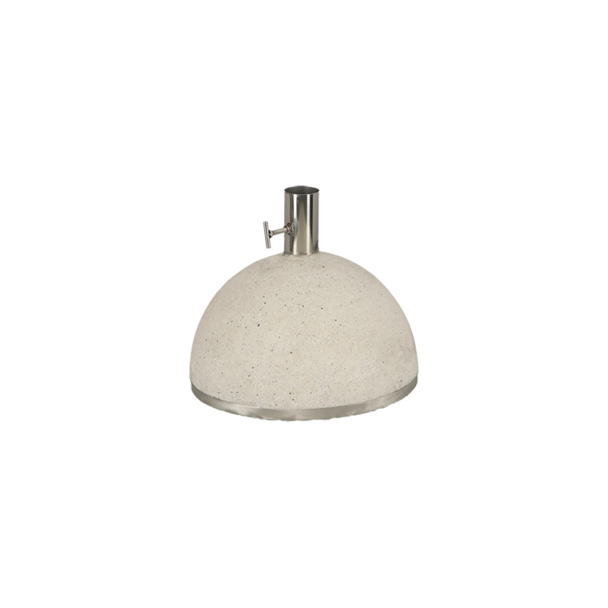 Esschert Design Parasolvoet Granito Wit M