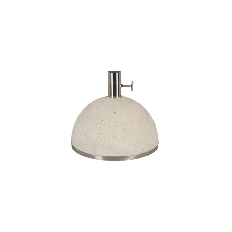 esschert design Parasolvoet granito wit M