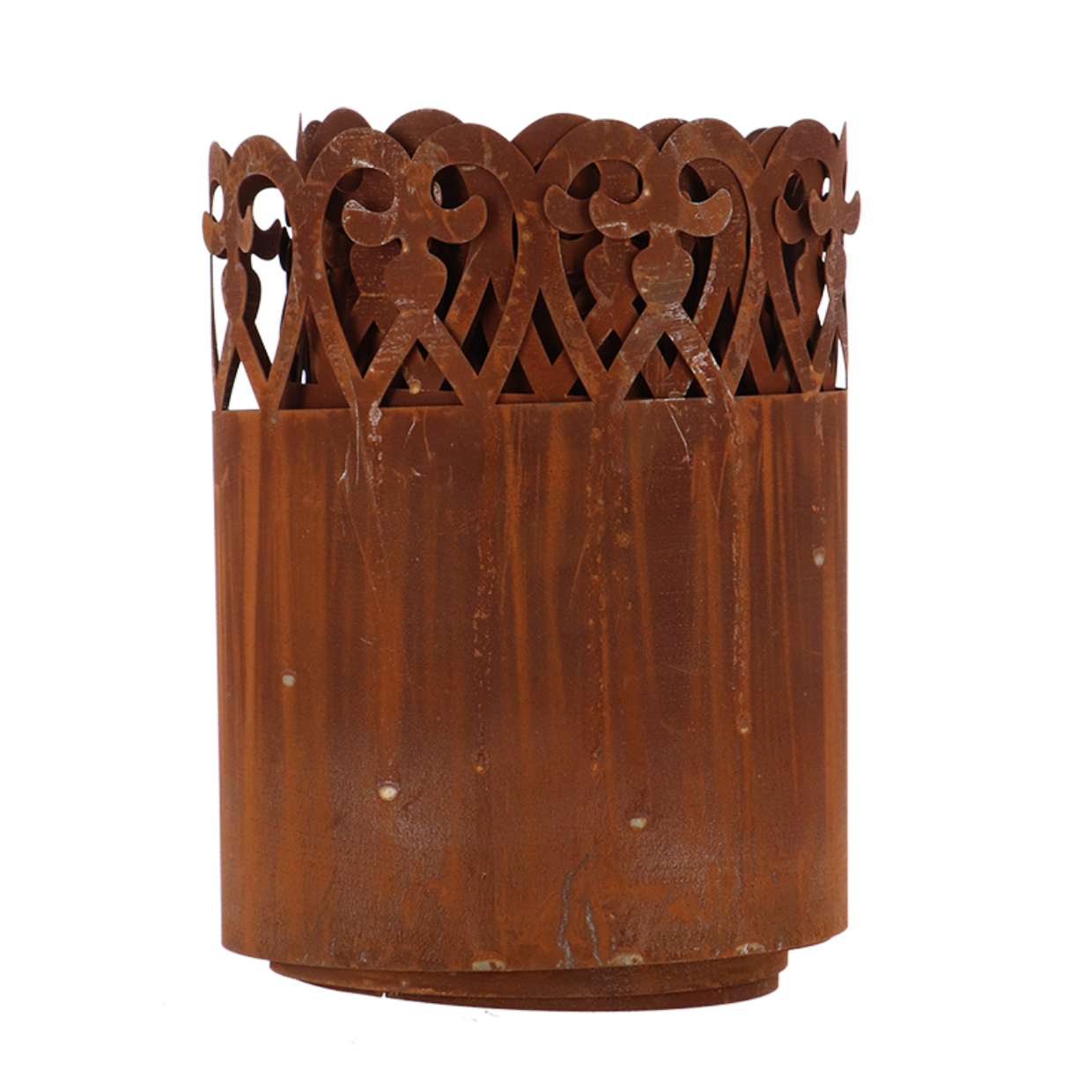 Esschert Design Perkrand Roest Krullen Opgerold