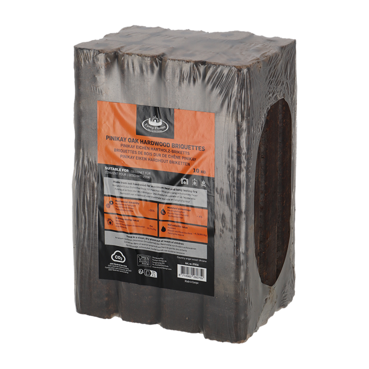 Esschert Design PiniKay Hout Briketten 10kg