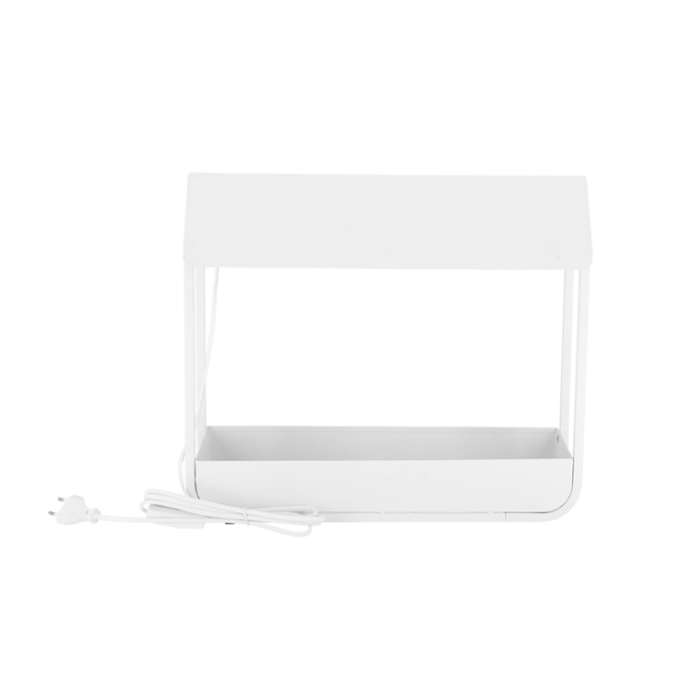 esschert design Planten groei lamp kweekkas wit