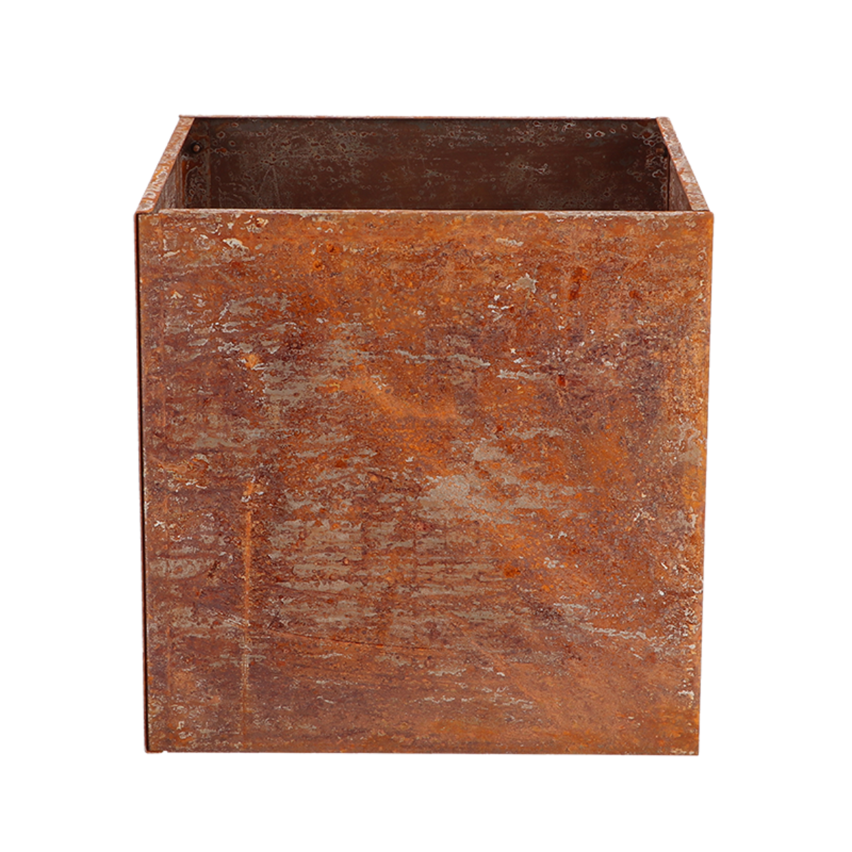 Esschert Design Plantenbak Roest Vierkant