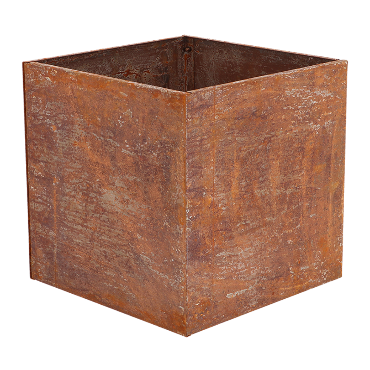 Esschert Design Plantenbak Roest Vierkant