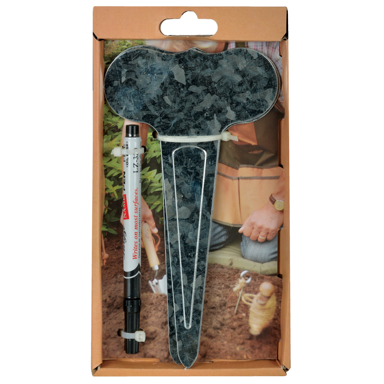 Esschert Design Plantenstekers + Stift Set Van 6