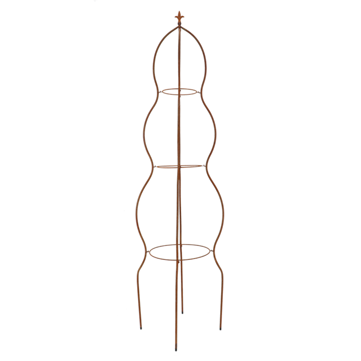 Esschert Design Plantensteun 3D Rond Franse Lelie