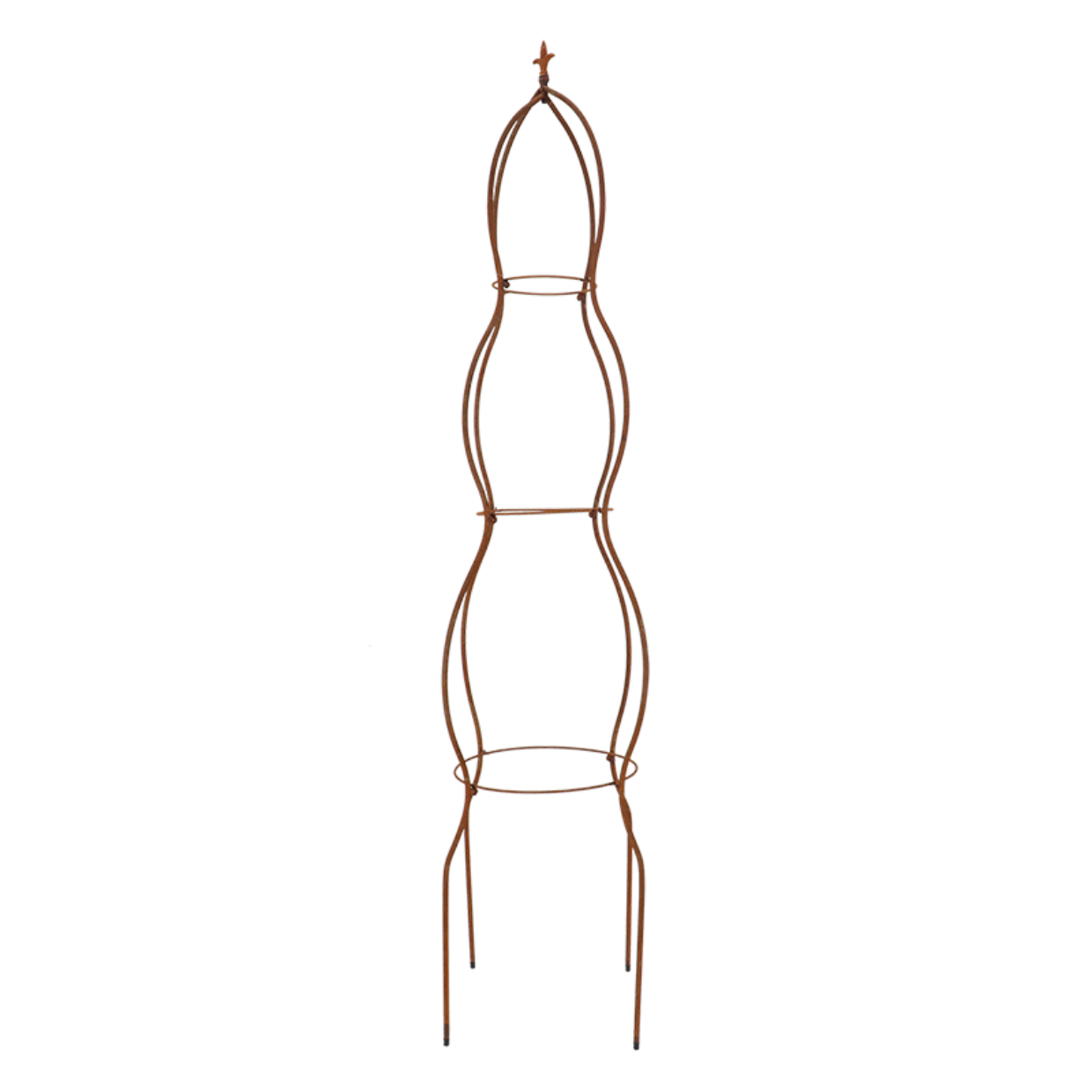 Esschert Design Plantensteun 3D Rond Franse Lelie