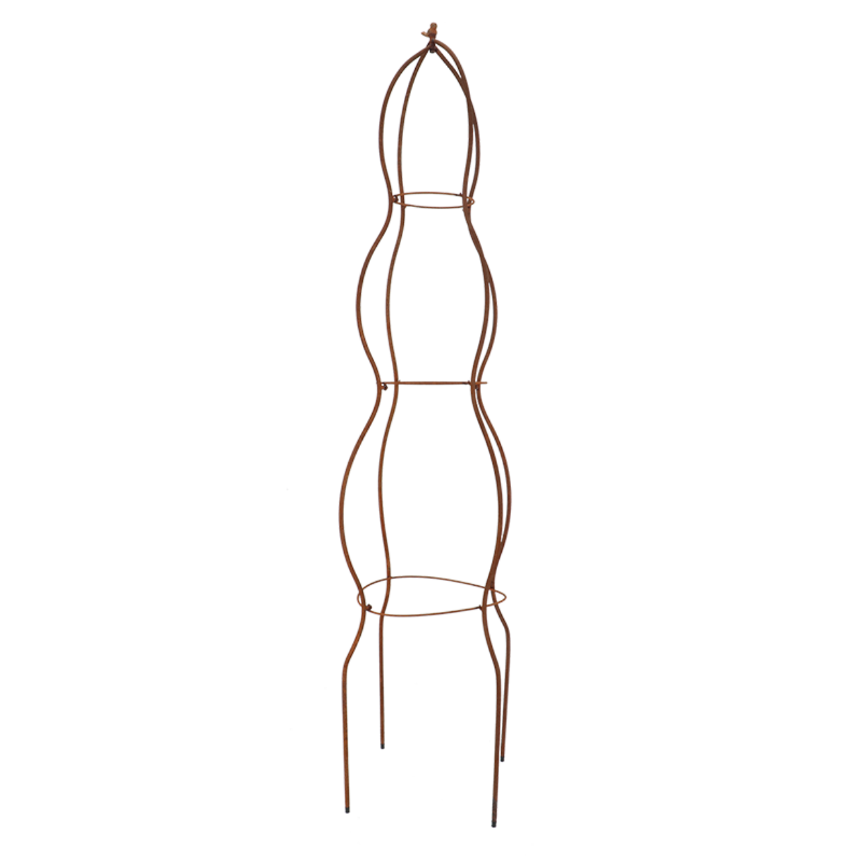 Esschert Design Plantensteun Obelisk Vogel