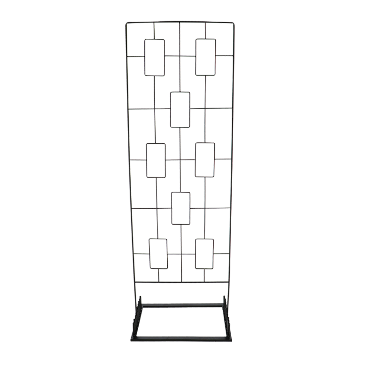 Esschert Design Plantensteun Zwart Geometrisch
