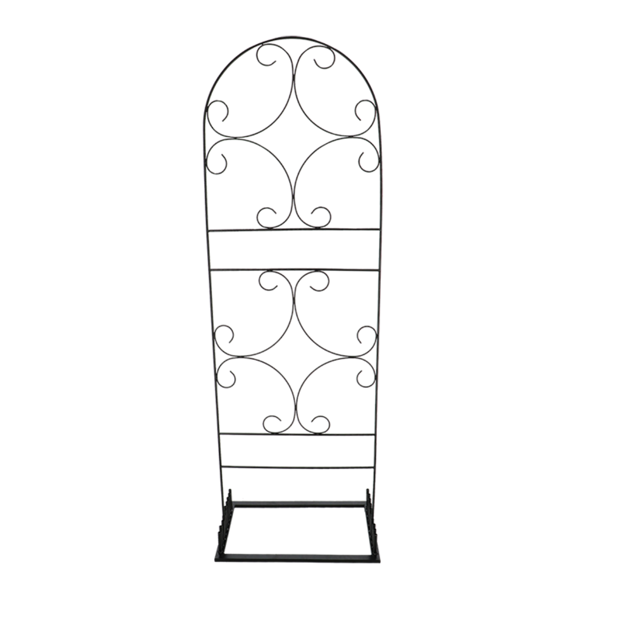 Esschert Design Plantensteun Zwart Krullen