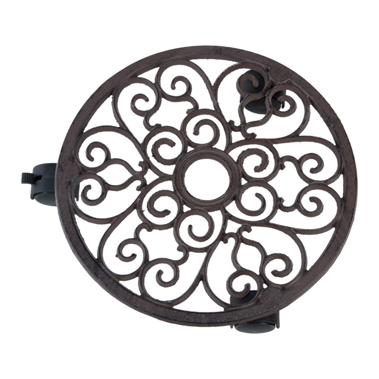 Esschert Design Plantentrolley Rond S