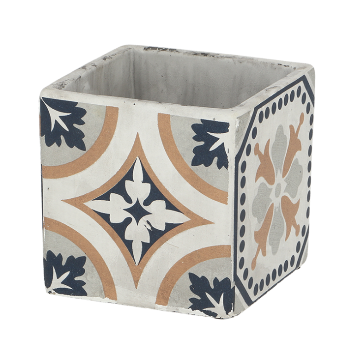 esschert design Portugese tegel bloempot S