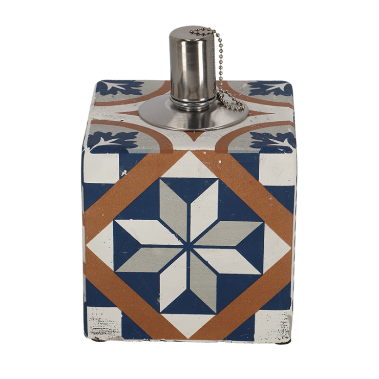 esschert design Portugese tegels olielamp