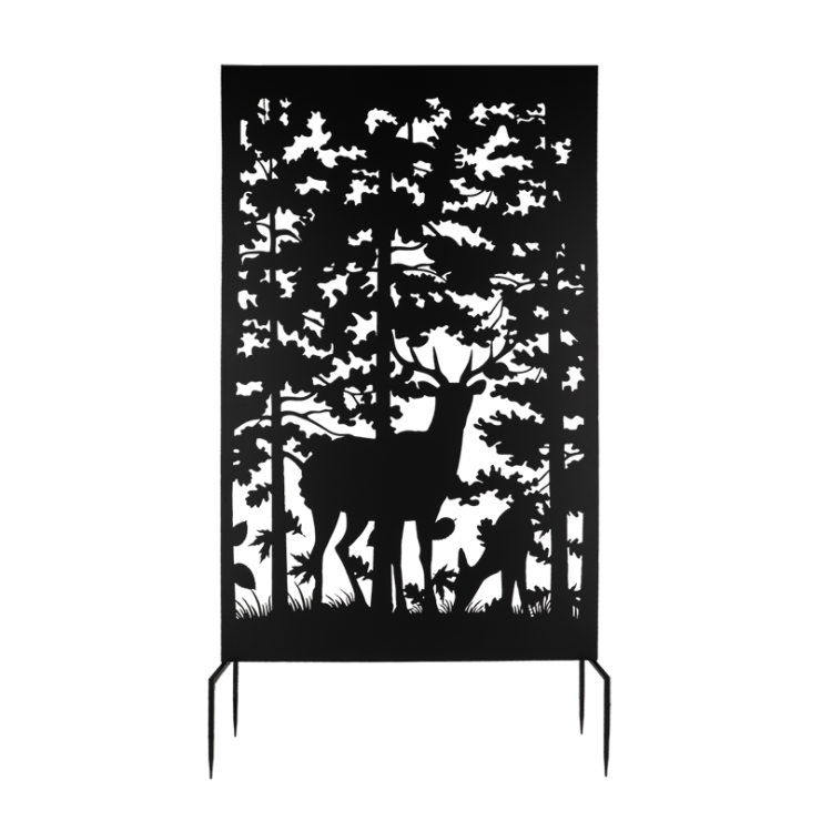 esschert design Privacyscherm met hertenontwerp