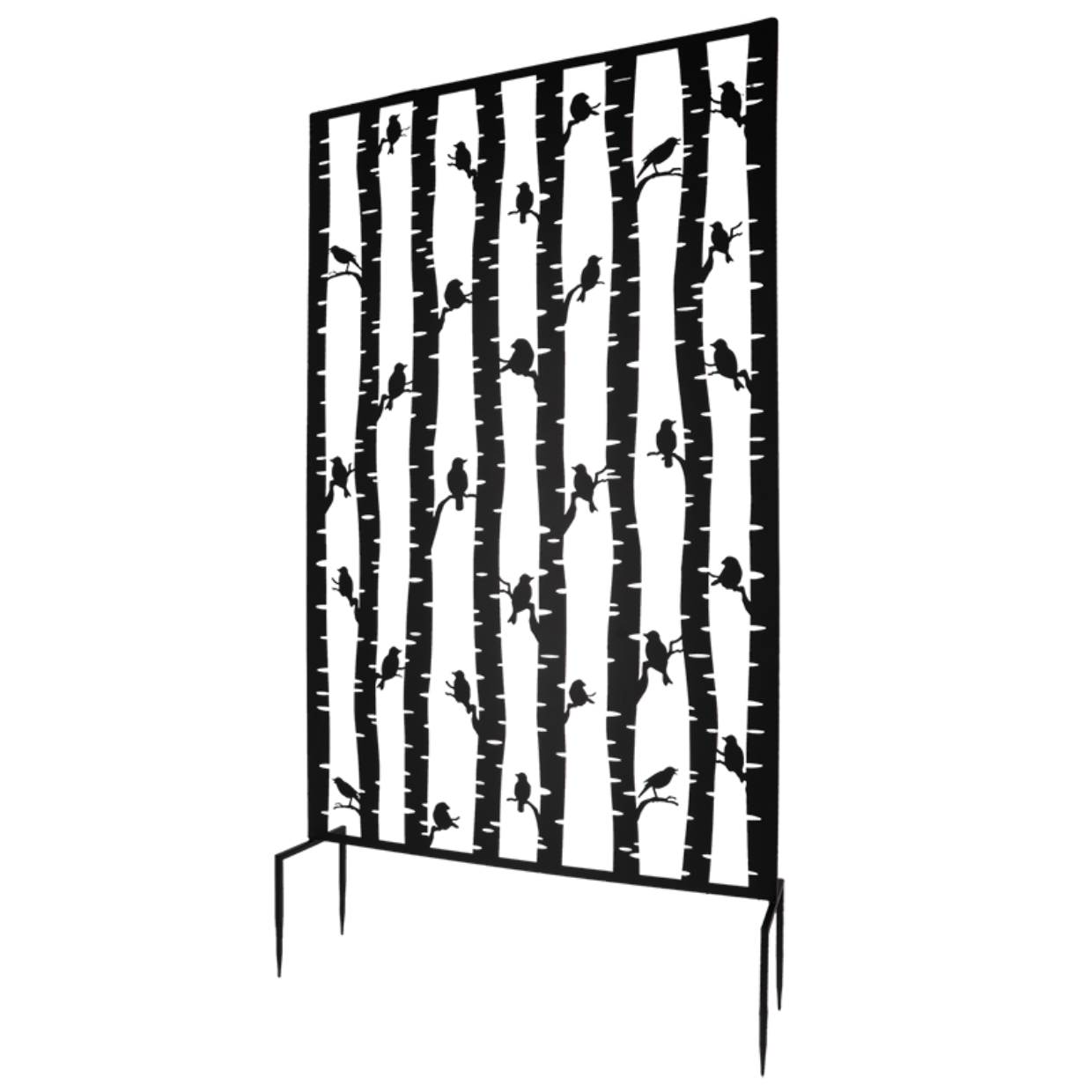 Esschert Design Privacyscherm Met Vogelontwerp
