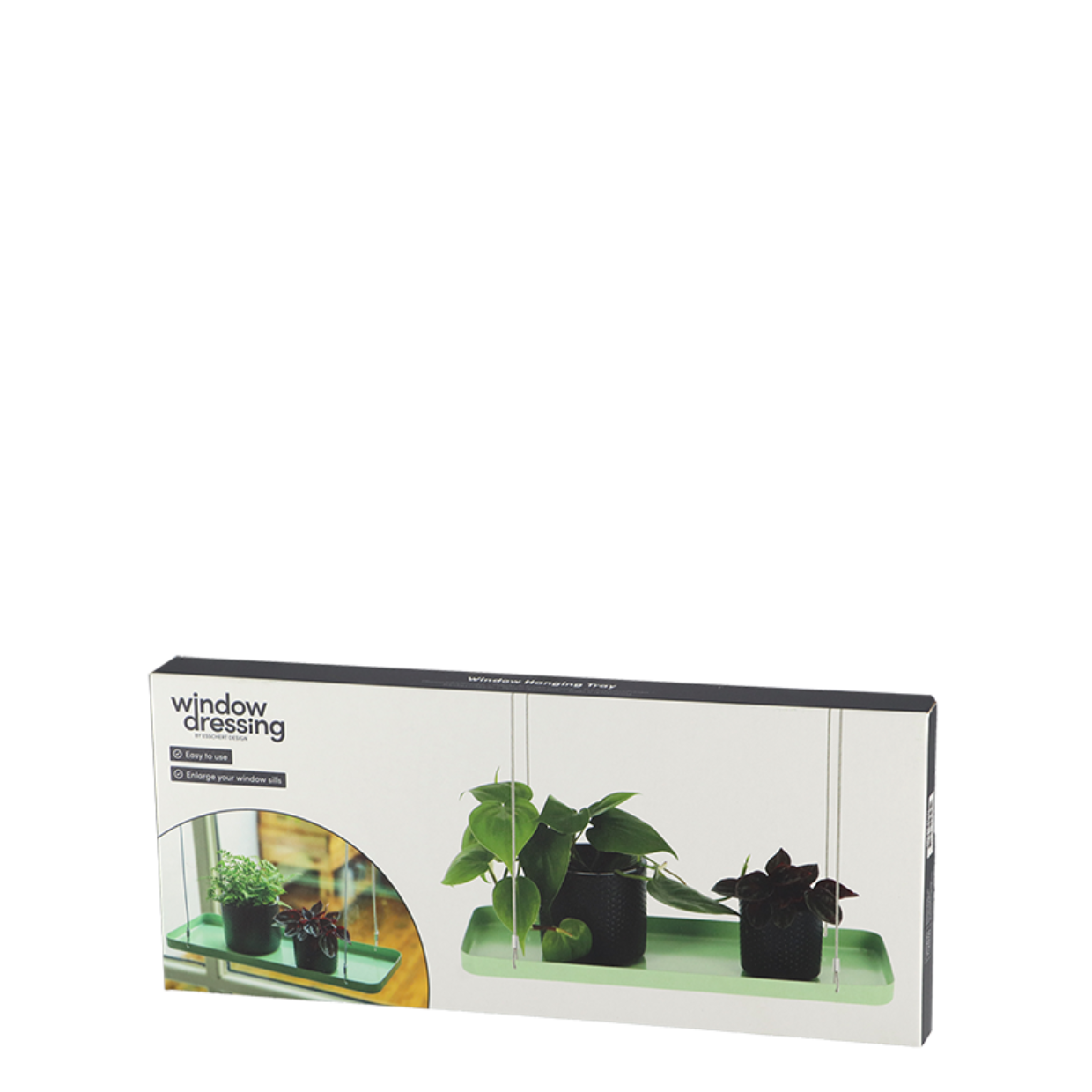 Esschert Design Rechthoekig Groen Plantenplateau S