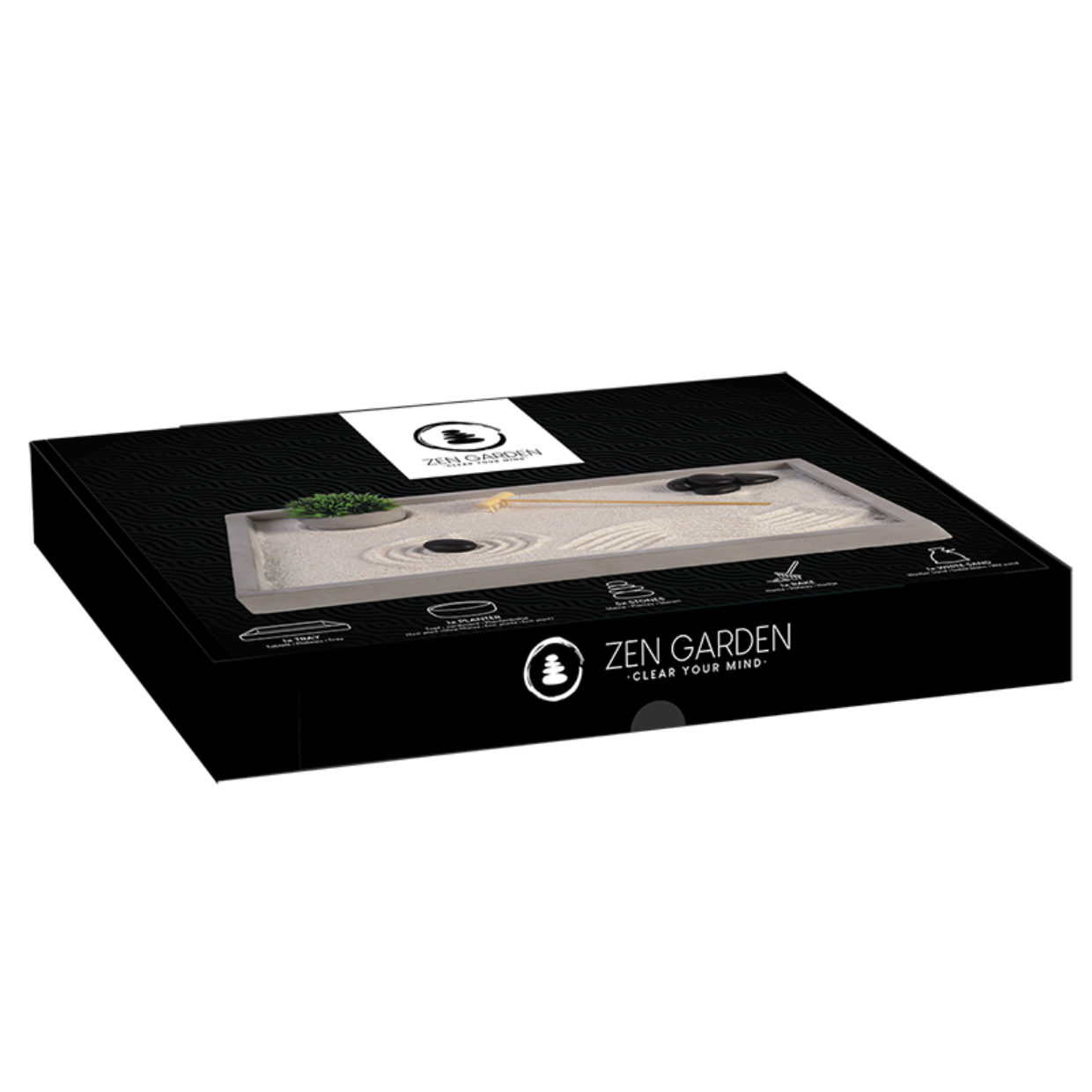 Esschert Design Rechthoekige Mini Zentuin