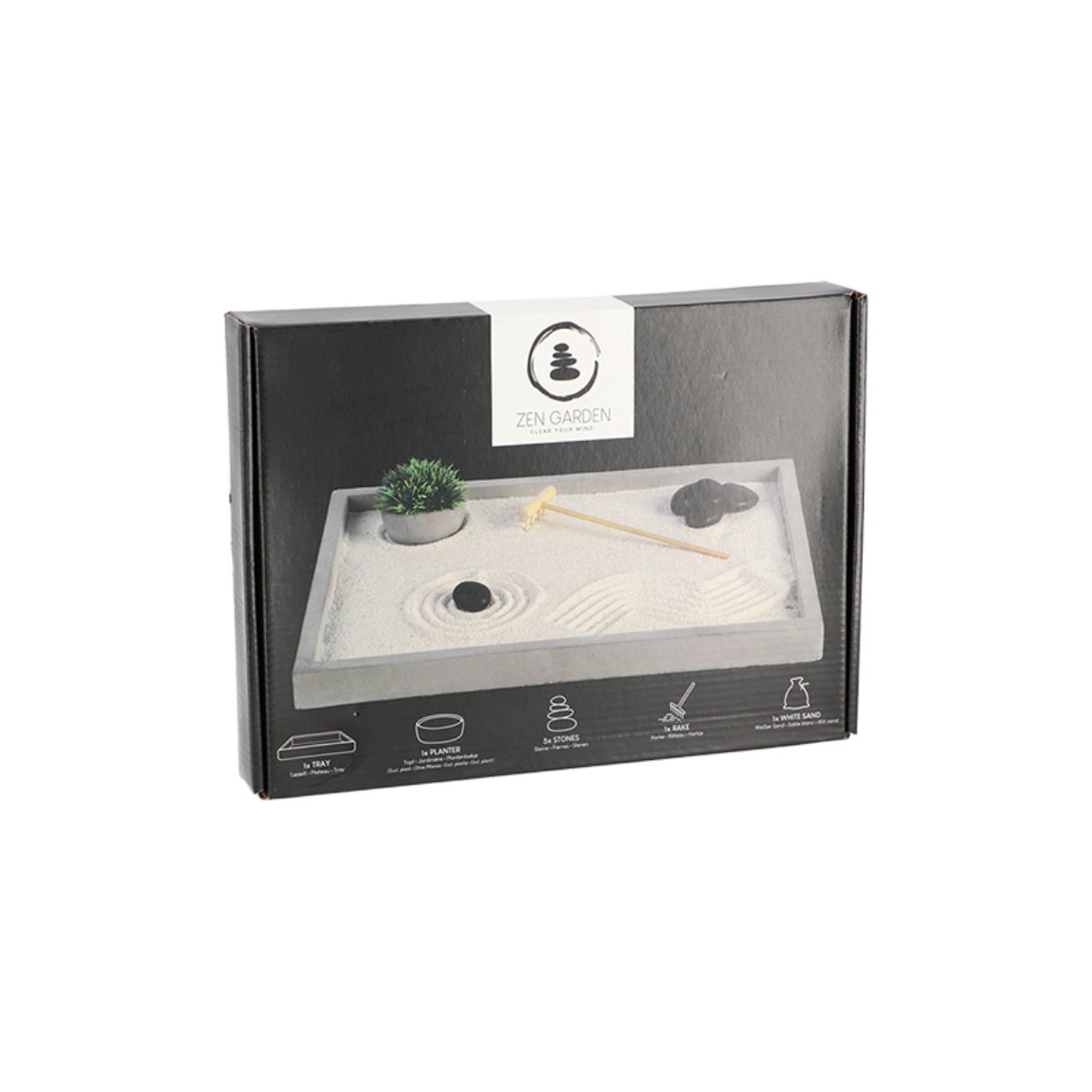 Esschert Design Rechthoekige Mini Zentuin