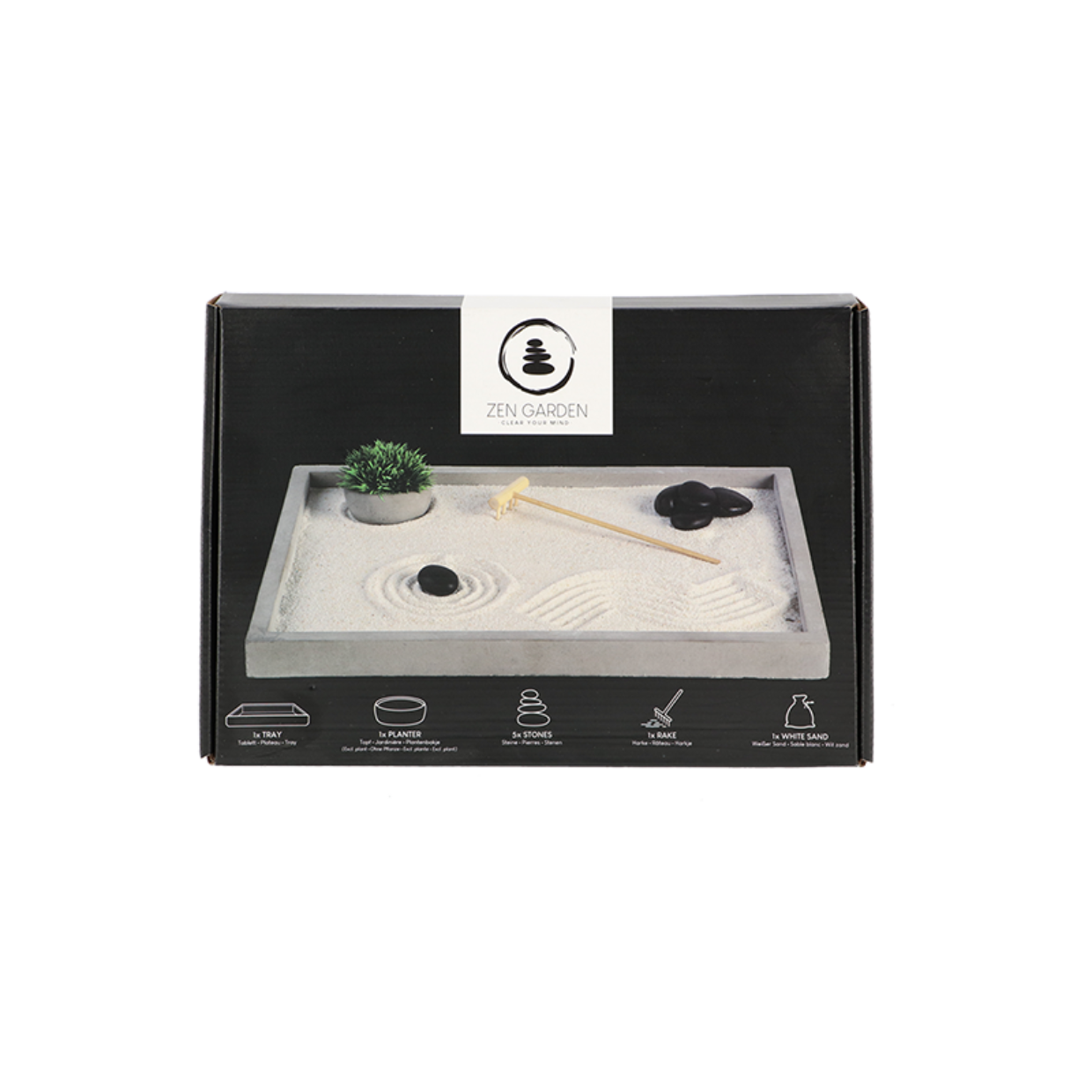 Esschert Design Rechthoekige Mini Zentuin